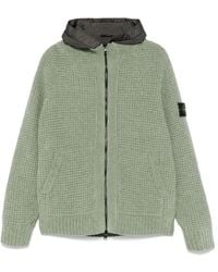 Stone Island - Cardigan À Col V - Lyst