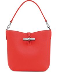 Longchamp - Mini Le Roseau Bucket Bag - Lyst