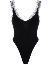 MANURI - Isabelle Lace Bodysuit - Lyst