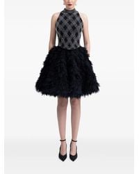 Gemy Maalouf - Beaded High-Collar Dress - Lyst