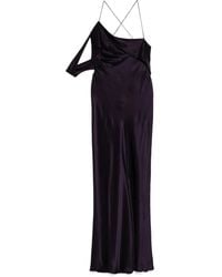 Michelle Mason - Asymmetric Design Silk Gown - Lyst