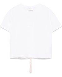 Repetto - Satin-Ribbon T-Shirt - Lyst
