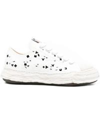 Maison Mihara Yasuhiro - Peterson 23 Original Sole Embellished Canvas Low Top Sne - Lyst