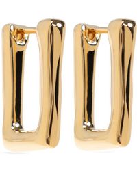 Jil Sander - Eckige Ohrringe - Lyst
