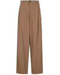 DARKPARK - Broek Met Geplooid Detail Aan De Voorkant - Lyst