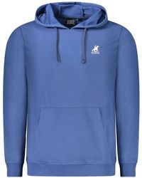 U.S. Grand - Logo-Print Kangaroo-Pocket Cotton Hoodie - Lyst