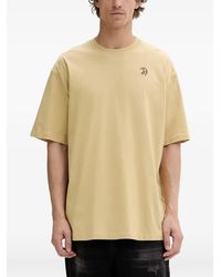 DIESEL - Logo-Embroidered Graphic-Print T-Shirt - Lyst