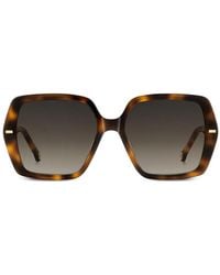 Carolina Herrera - Geometric-Frame Sunglasses - Lyst