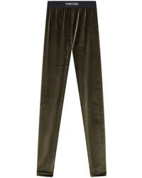 Tom Ford - Leggings Mit Logo-Bund - Lyst