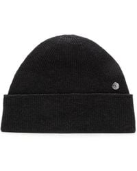 Acne Studios - Wool Beanie With Rivet - Lyst