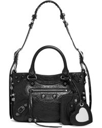 Balenciaga - Neo Cagole Leather Tote Bag - Lyst