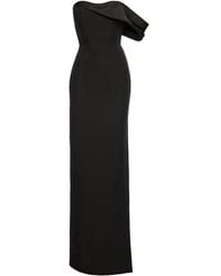 V:PM ATELIER - Lya One-Shoulder Draped Maxi Dress - Lyst
