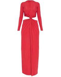 Cult Gaia - Keri Cut-Out Twisted Maxi Dress - Lyst