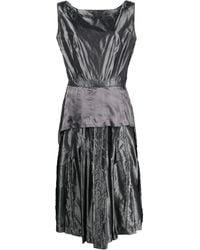Maison Margiela - Inside-Out Sleeveless Midi Dress - Lyst