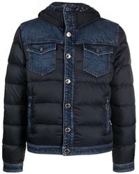 Moorer - Button-up Padded Jacket - Lyst