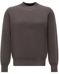 Department 5 - Logo-Embroidered Crew-Neck Sweater - Lyst