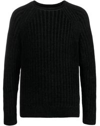 Patrizia Pepe - Chenille-texture Long-sleeved Jumper - Lyst