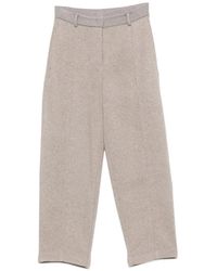 Panicale - Straight-Leg Trousers - Lyst