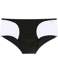 Amir Slama - Two-Tone Slip-On Swim Trunks - Lyst