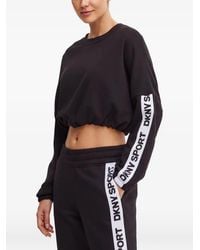 DKNY - Logo-Embellishment Sweatshirt - Lyst