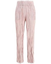 GONGDID DESIGN - Pleated High-Waisted Trousers - Lyst