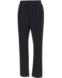 Iceberg - Elastic-Waistband Ribbed Trousers - Lyst
