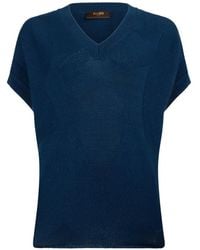 Moorer - V-Neck T-Shirt - Lyst