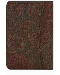 Etro - Arnica Document And Card Holder - Lyst