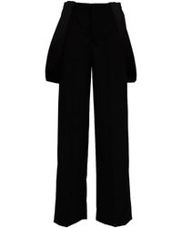 Dondup - Kara Suspenders-Detail Trousers - Lyst