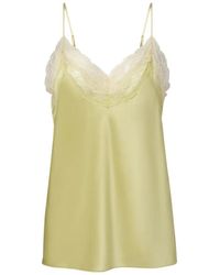 Veronica Beard - Johanan Top Met Afwerking Van Kant - Lyst