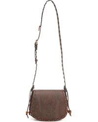 Etro - Schultertasche mit Paisley-Print - Lyst