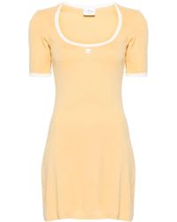 Courreges - Holistic Katoenen Mini-Jurk - Lyst