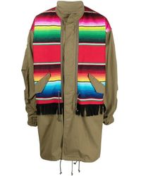 Junya Watanabe - Panelled Midi Coat - Lyst