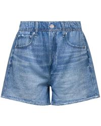 Rag & Bone - Short Miramar À Taille Élastique - Lyst