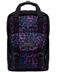 Doughnut - Macaroon Jaguar Leopard-Print Buckle-Detail Backpack - Lyst