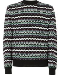 Missoni - Zigzag-Pattern Crew-Neck Sweater - Lyst