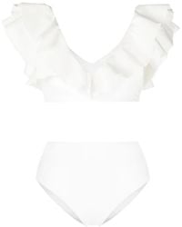 Maygel Coronel - Mila Ruffle-Detail Bikini - Lyst