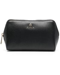 Furla - Camelia レザーコスメポーチ M - Lyst