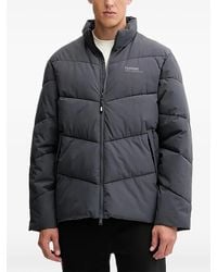 Hummel - Padded Zip-Up Jacket - Lyst