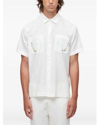 Osklen - Mc Overhemd Met Geborduurde Madeliefjes - Lyst