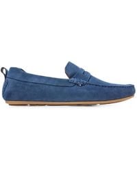 Tommy Hilfiger - Suede Penny Loafers - Lyst