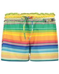Moschino - Striped Shorts - Lyst