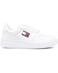 Tommy Hilfiger - Logo Patch Lace-up Sneakers - Lyst