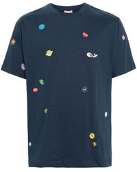 KENZO - Fruit Stickers T-Shirt aus Baumwolle - Lyst