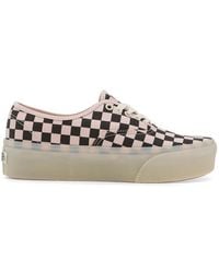 Vans - Zapatillas Con Plataforma Y Motivo Ajedrezado - Lyst