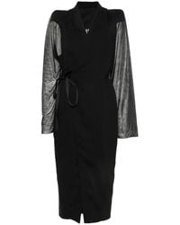 Rick Owens - Abrigo Cyclops Con Hombreras - Lyst
