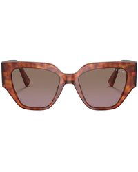 Vogue Eyewear - Tortoiseshell-effect Square-frame Sunglasses - Lyst