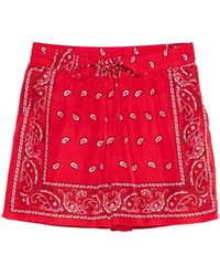 P.A.R.O.S.H. - P.A.R.O..H. Silk Shorts - Lyst