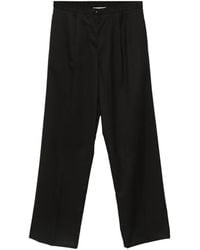 Manuel Ritz - Pleated Elasticated-Waistband Trousers - Lyst