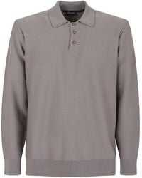 Drumohr - Polo Con Botones - Lyst